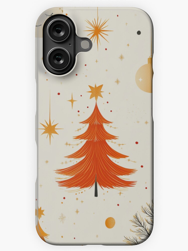 Thumbnail 1 of 4, iPhone Case, Christmas Tree Seamless Pattern designed and sold by Patricks-Art.