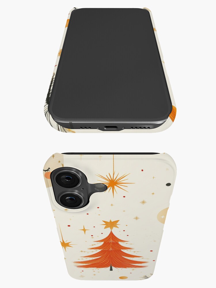 Thumbnail 3 of 4, iPhone Case, Christmas Tree Seamless Pattern designed and sold by Patricks-Art.