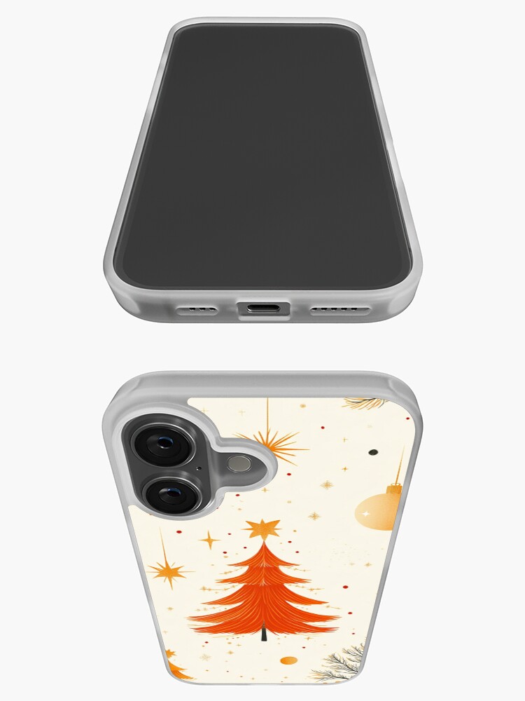 Thumbnail 3 of 5, iPhone Case, Christmas Tree Seamless Pattern designed and sold by Patricks-Art.