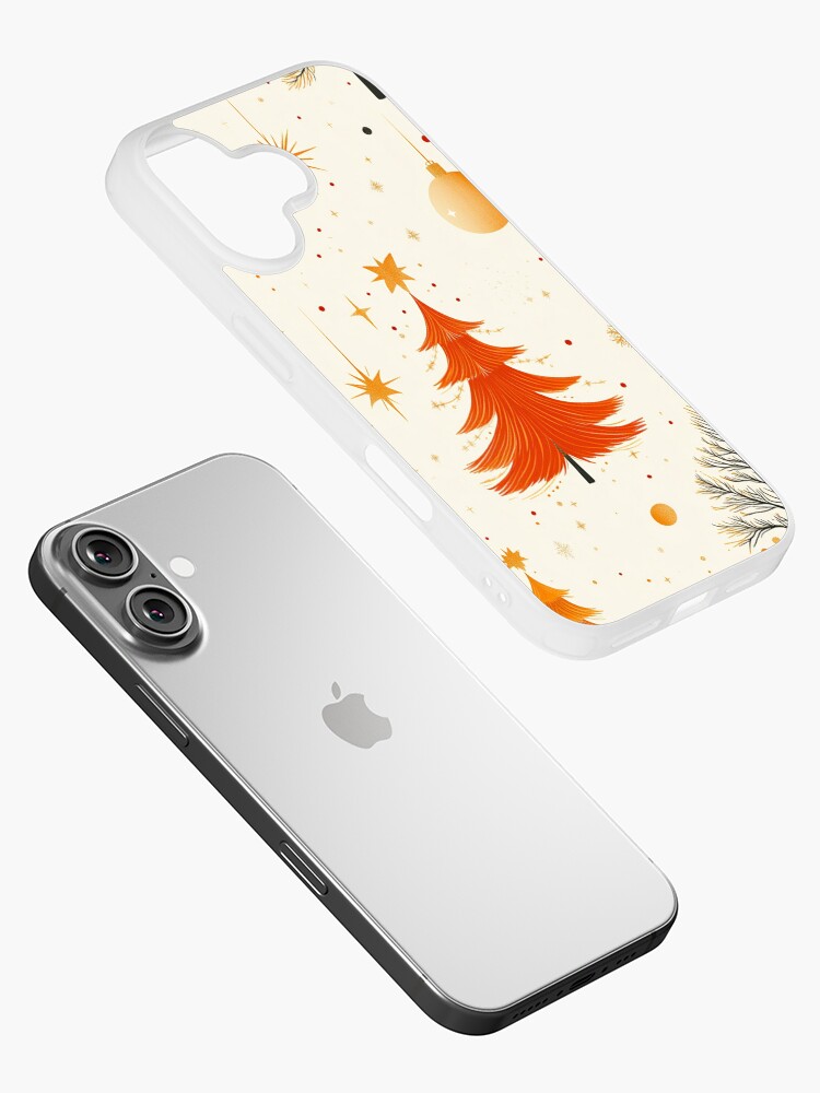 Thumbnail 2 of 5, iPhone Case, Christmas Tree Seamless Pattern designed and sold by Patricks-Art.