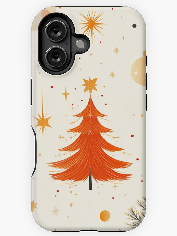 Thumbnail 1 of 4, iPhone Case, Christmas Tree Seamless Pattern designed and sold by Patricks-Art.