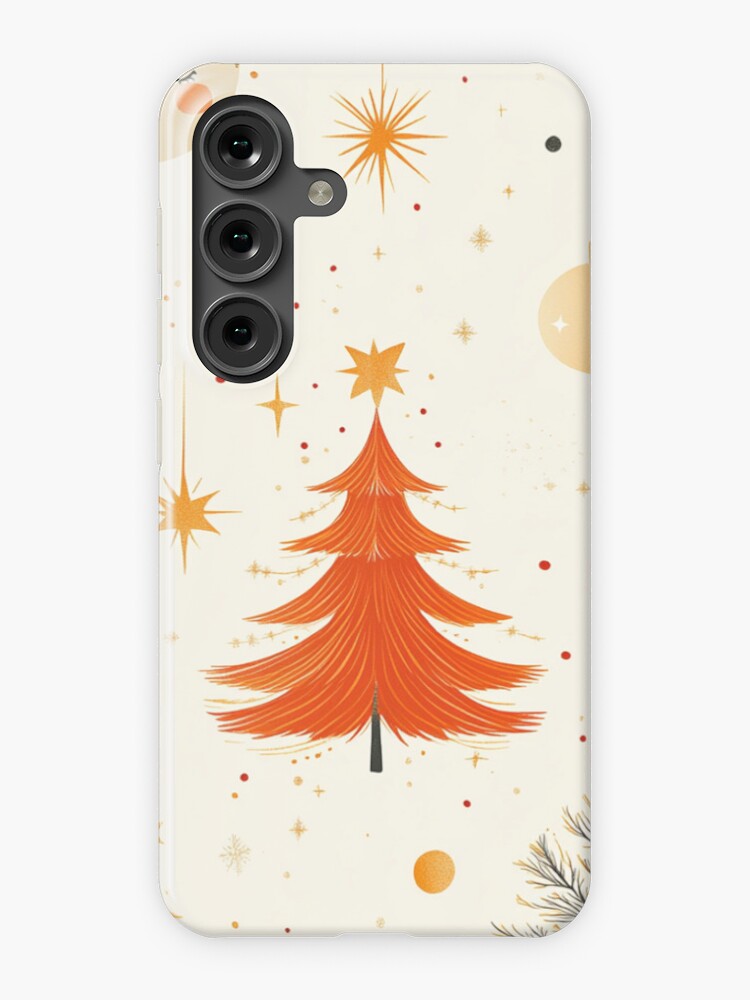 Thumbnail 1 of 4, Samsung Galaxy Phone Case, Christmas Tree Seamless Pattern designed and sold by Patricks-Art.