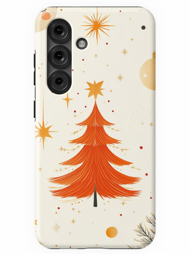 Thumbnail 1 of 4, Samsung Galaxy Phone Case, Christmas Tree Seamless Pattern designed and sold by Patricks-Art.