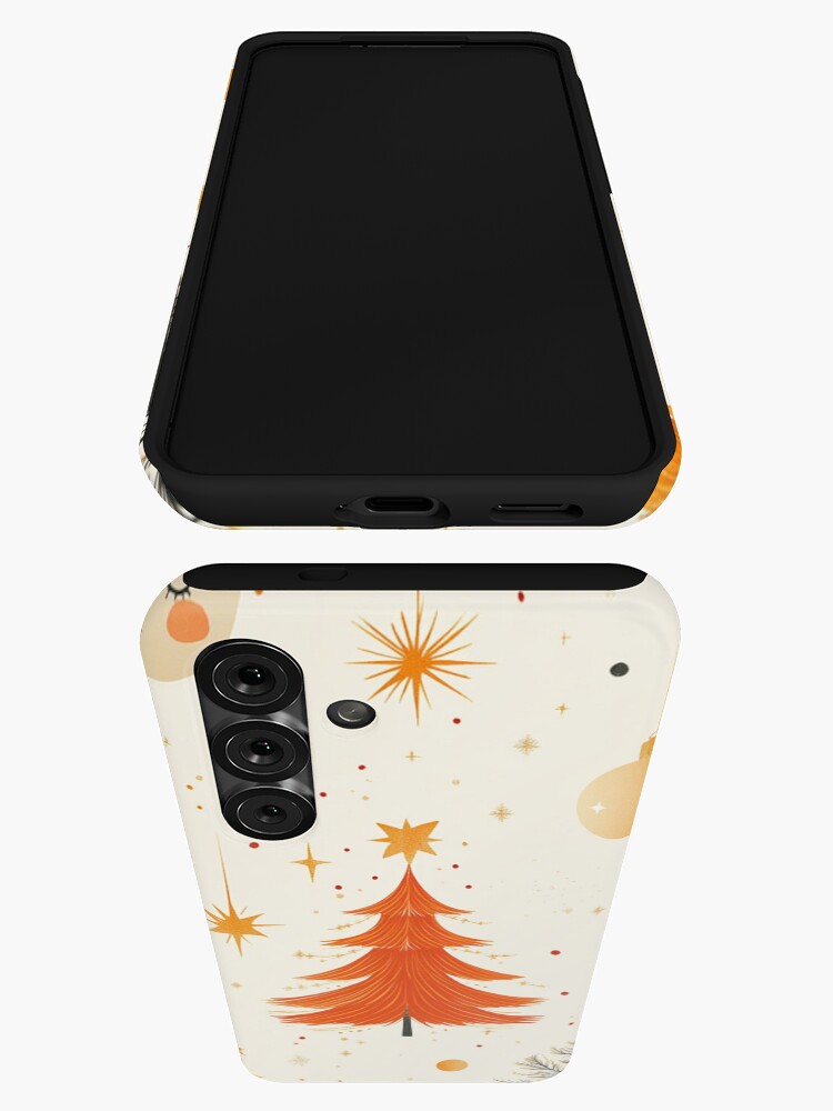 Thumbnail 3 of 4, Samsung Galaxy Phone Case, Christmas Tree Seamless Pattern designed and sold by Patricks-Art.
