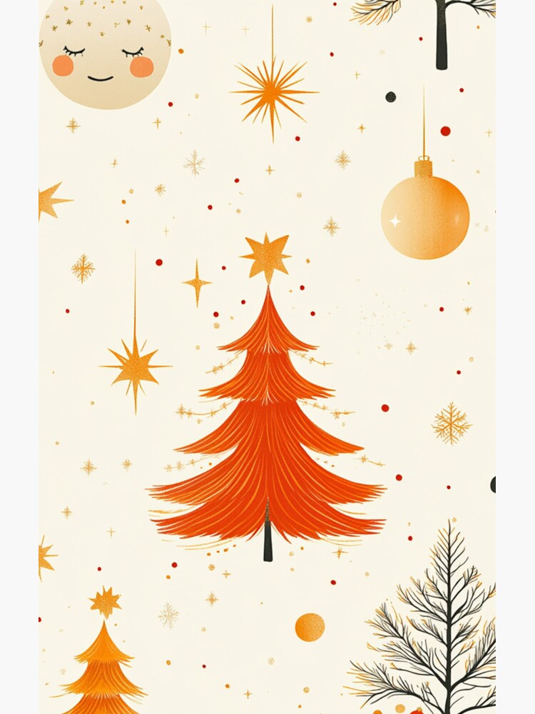 Thumbnail 4 of 4, Samsung Galaxy Phone Case, Christmas Tree Seamless Pattern designed and sold by Patricks-Art.