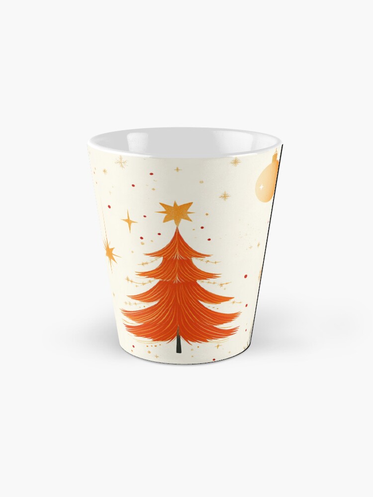 Thumbnail 2 of 4, Coffee Mug, Christmas Tree Seamless Pattern designed and sold by Patricks-Art.