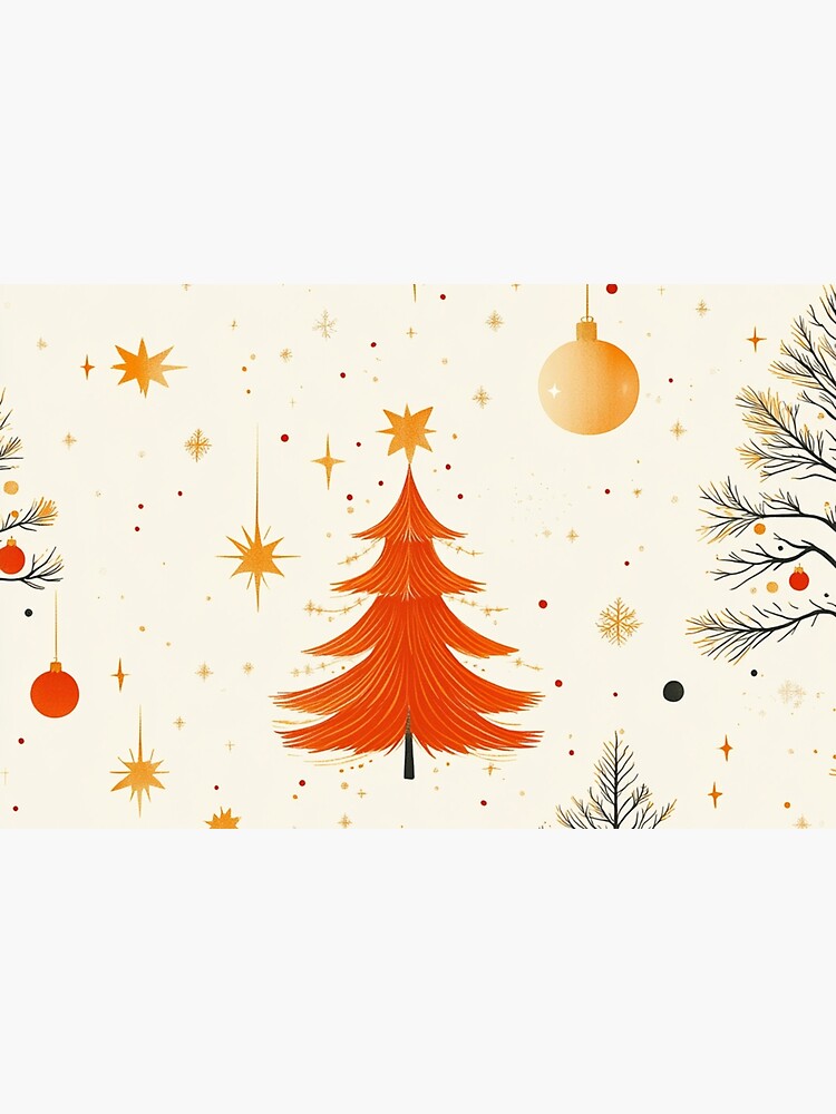 Thumbnail 2 of 2, Laptop Sleeve, Christmas Tree Seamless Pattern designed and sold by Patricks-Art.