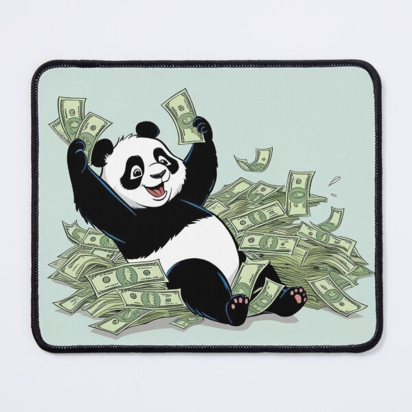 Item preview, Panda spending Money designed and sold by MessOnClothes.