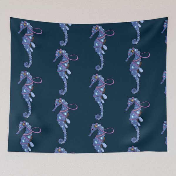 Item preview, Cute Sea Horse (glowing) designed and sold by LeCoffeeCat.
