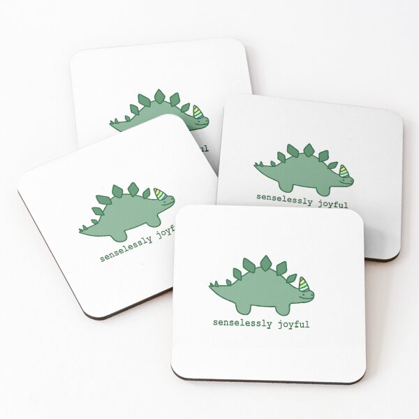 Item preview, Senselessly joyful dinosaur design designed and sold by Katieart26.