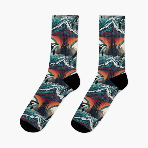 Item preview, Majestic PNW Orca designed and sold by Catherine Harrison.