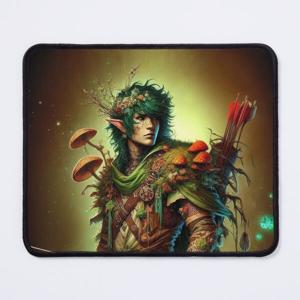 Item preview, Human Spore Druid Ranger designed and sold by Johnny MeatShield.