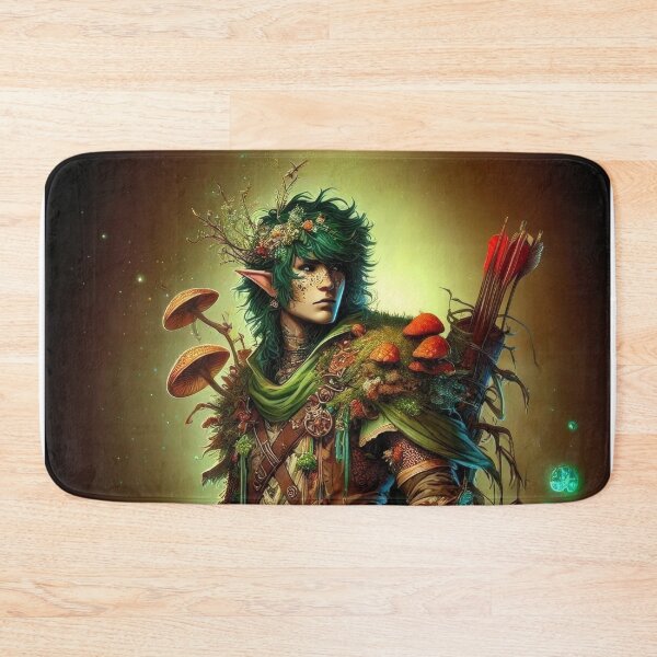 Item preview, Human Spore Druid Ranger designed and sold by Johnny MeatShield.