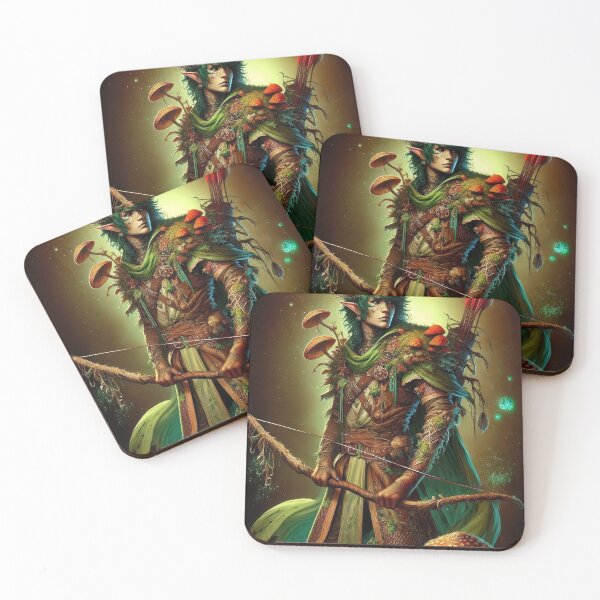Item preview, Human Spore Druid Ranger designed and sold by Johnny MeatShield.