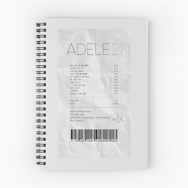 Item preview, Adele 21 Receipt designed and sold by adeledrinkswine.
