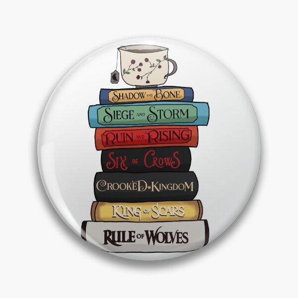 Artikelvorschau, Grishaverse-Bücherstapel entworfen und verkauft von bookloversclub.