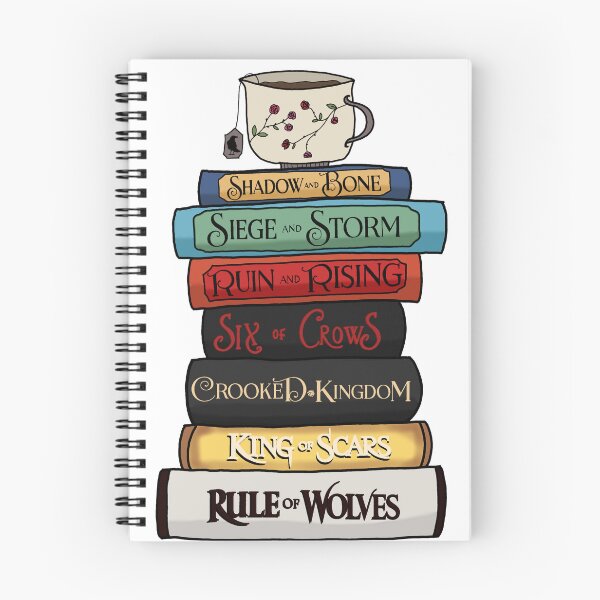 Item preview, Grishaverse book stack designed and sold by bookloversclub.