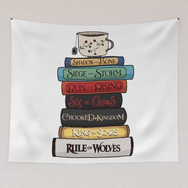 Item preview, Grishaverse book stack designed and sold by bookloversclub.