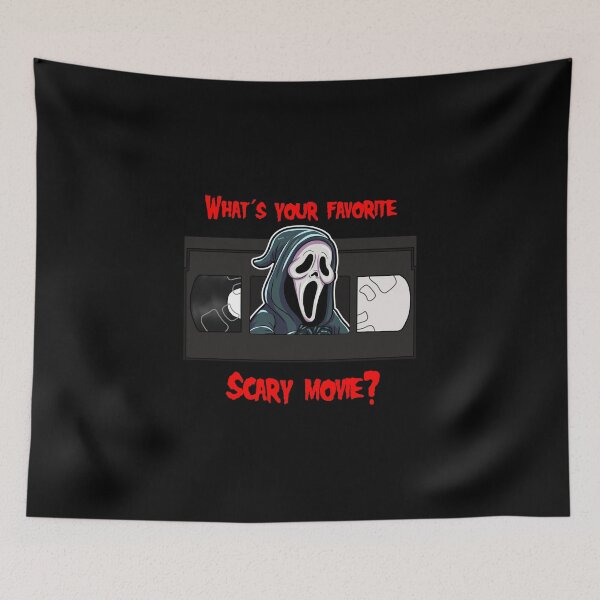 Item preview, what's your favorite scary movie? designed and sold by Blck-Acid-Devil.