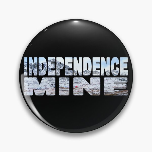 Item preview, INDEPENDENCE MINE - Alaska USA Winter Perfect Day designed and sold by Adam Gormley.
