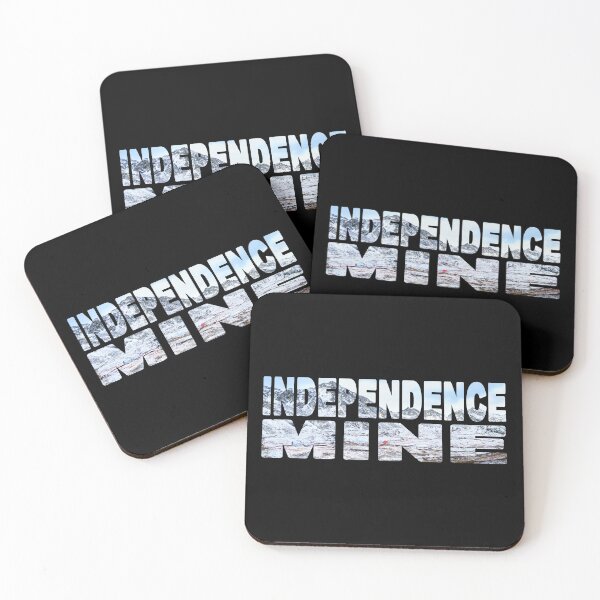 Item preview, INDEPENDENCE MINE - Alaska USA Winter Perfect Day designed and sold by Adam Gormley.