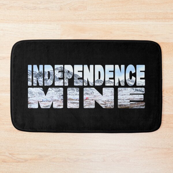 Item preview, INDEPENDENCE MINE - Alaska USA Winter Perfect Day designed and sold by Adam Gormley.
