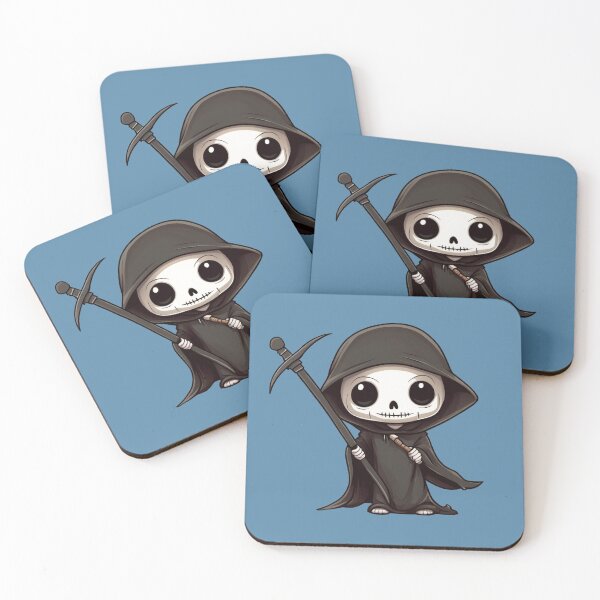 Item preview, Chibi Grim Reaper in dark cloak designed and sold by NiRia Spot.