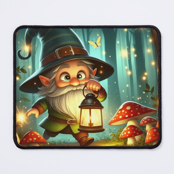Item preview, Gnome of the Magic Enchanted Forest designed and sold by nikkolaus.