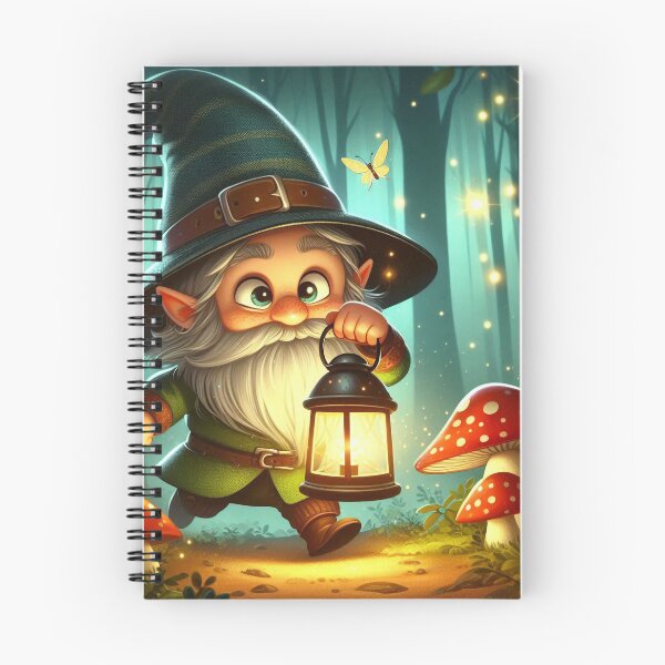 Item preview, Gnome of the Magic Enchanted Forest designed and sold by nikkolaus.