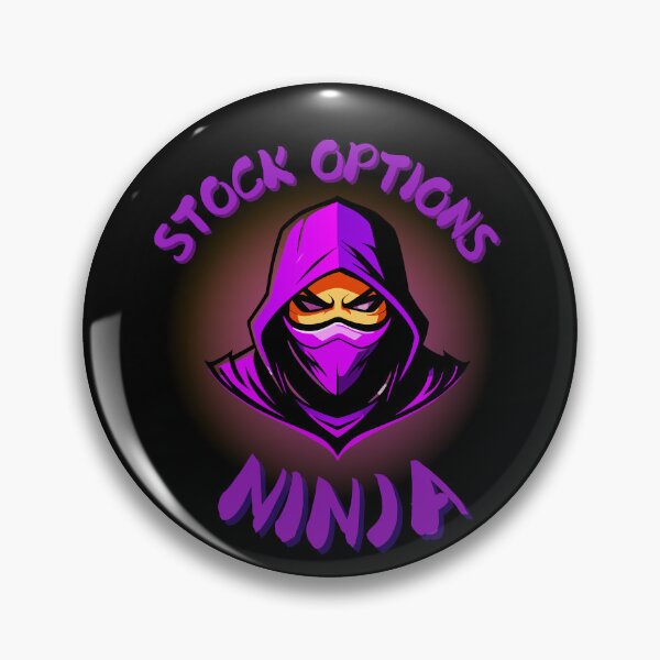 Item preview, Stock Options Ninja-Black Background  designed and sold by Trendi61.