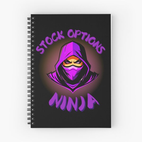 Item preview, Stock Options Ninja-Black Background  designed and sold by Trendi61.
