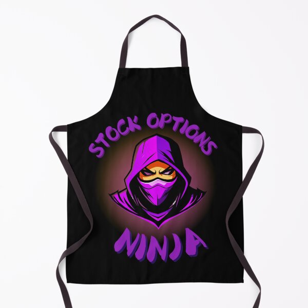 Item preview, Stock Options Ninja-Black Background designed and sold by Trendi61.