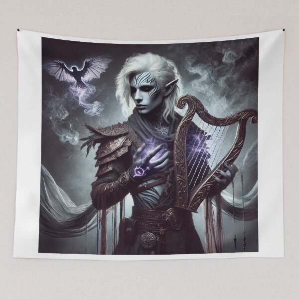 Item preview, Shadar Kai Whisper Bard designed and sold by Johnny MeatShield.