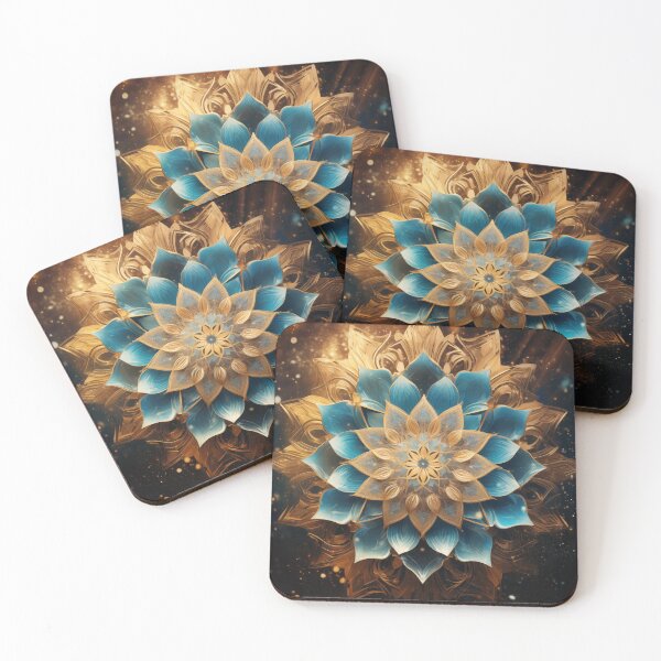 Artikelvorschau, Blumenmandala entworfen und verkauft von DarkRedNight.