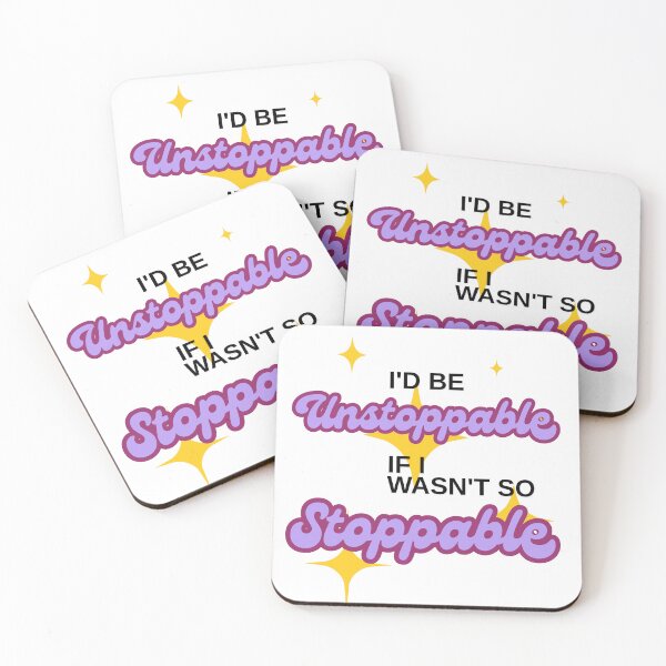 Item preview, I'd be unstoppable if i wasn't so stoppable  designed and sold by The Morbid Hippie .