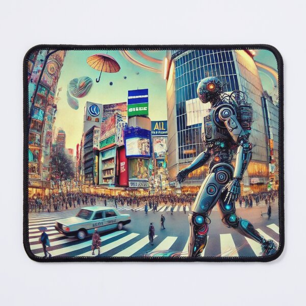 Item preview, Surrealism Style Robot in Shibuya designed and sold by AyaJP.