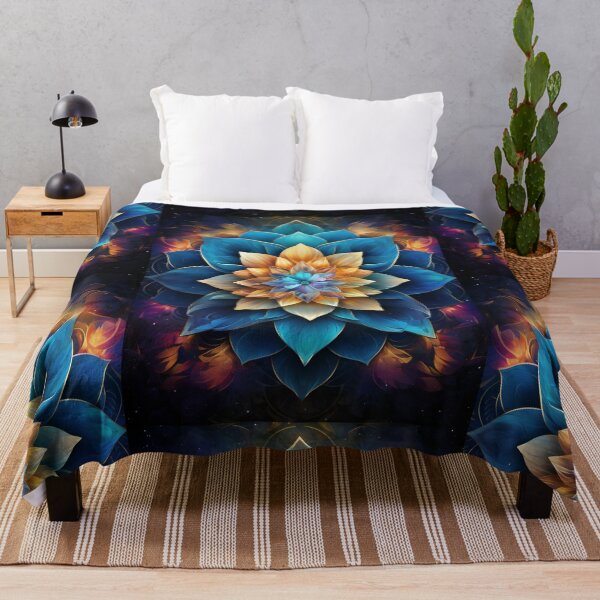 Artikelvorschau, Blumenmandala entworfen und verkauft von DarkRedNight.