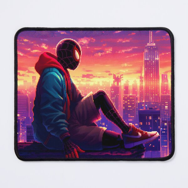 Item preview, Miles Morales Pixel Art designed and sold by SchellStation.