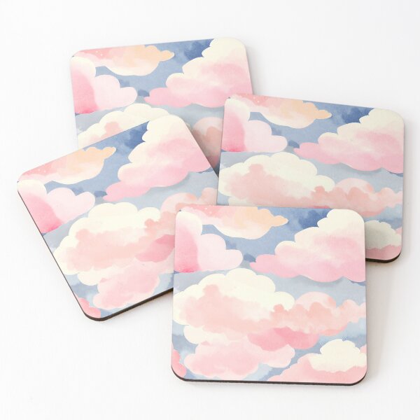 Item preview, Nubes acuarela designed and sold by ArtemeliaDesign.