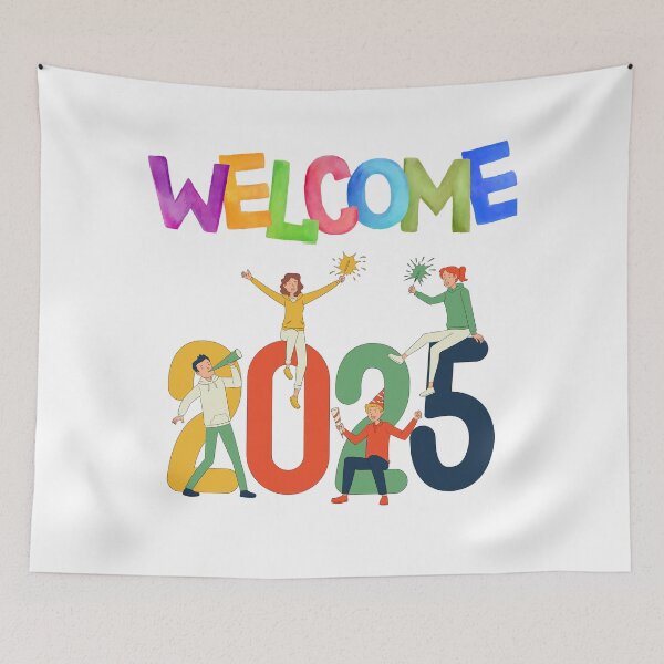 Item preview, Welcome 2025 People designed and sold by CherryPickedArt.
