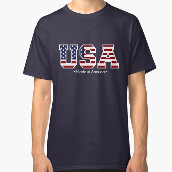 USA Made in America Classic T-Shirt