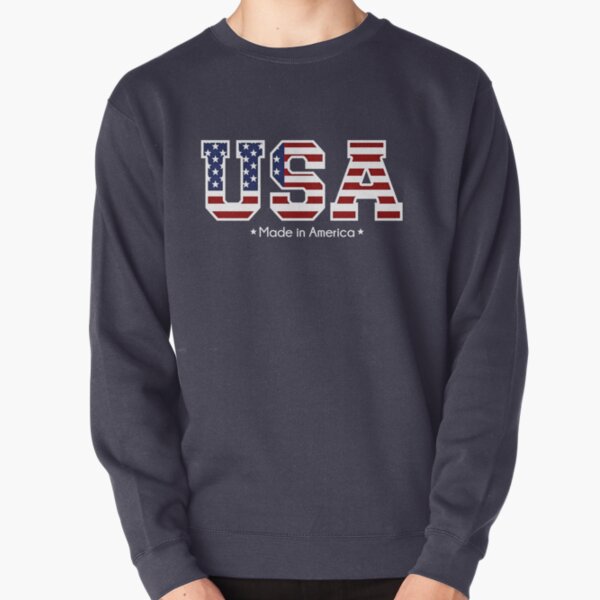 USA Made in America Pullover Sweatshirt