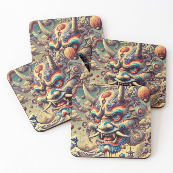 Item preview, Oni in Surrealism Style designed and sold by AyaJP.