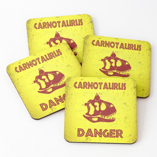 Item preview, carnotaurus danger signal designed and sold by Blck-Acid-Devil.