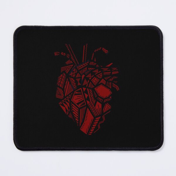 Item preview, Tribal Red Geometric Anatomical Heart designed and sold by Steeb757.