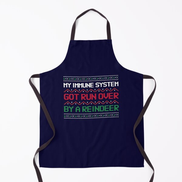Item preview, Immune System Got Run Over Reindeer T-Shirts Hoodies Funny Christmas Autoimmune Disorders Humorous Tees designed and sold by ChronicillnessT.