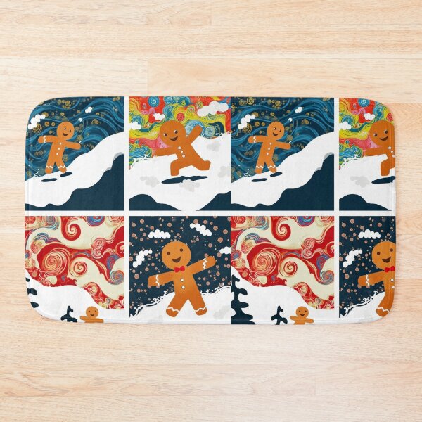 Item preview, MINIMALIST AESTHETIC GINGERBREAD ABSTRACT PATTERNS ART designed and sold by Arts4U.