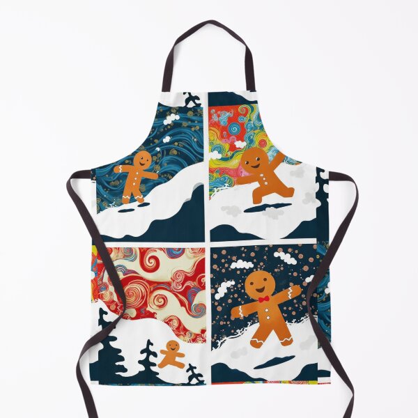 Item preview, MINIMALIST AESTHETIC GINGERBREAD ABSTRACT PATTERNS ART designed and sold by Arts4U.