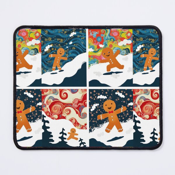 Item preview, MINIMALIST AESTHETIC GINGERBREAD ABSTRACT PATTERNS ART designed and sold by Arts4U.