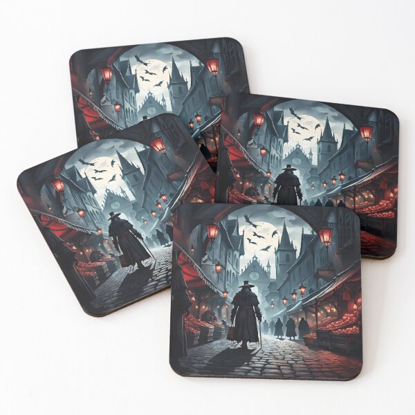 Item preview, Plague doctor walking through town  designed and sold by Imagination Vacation.